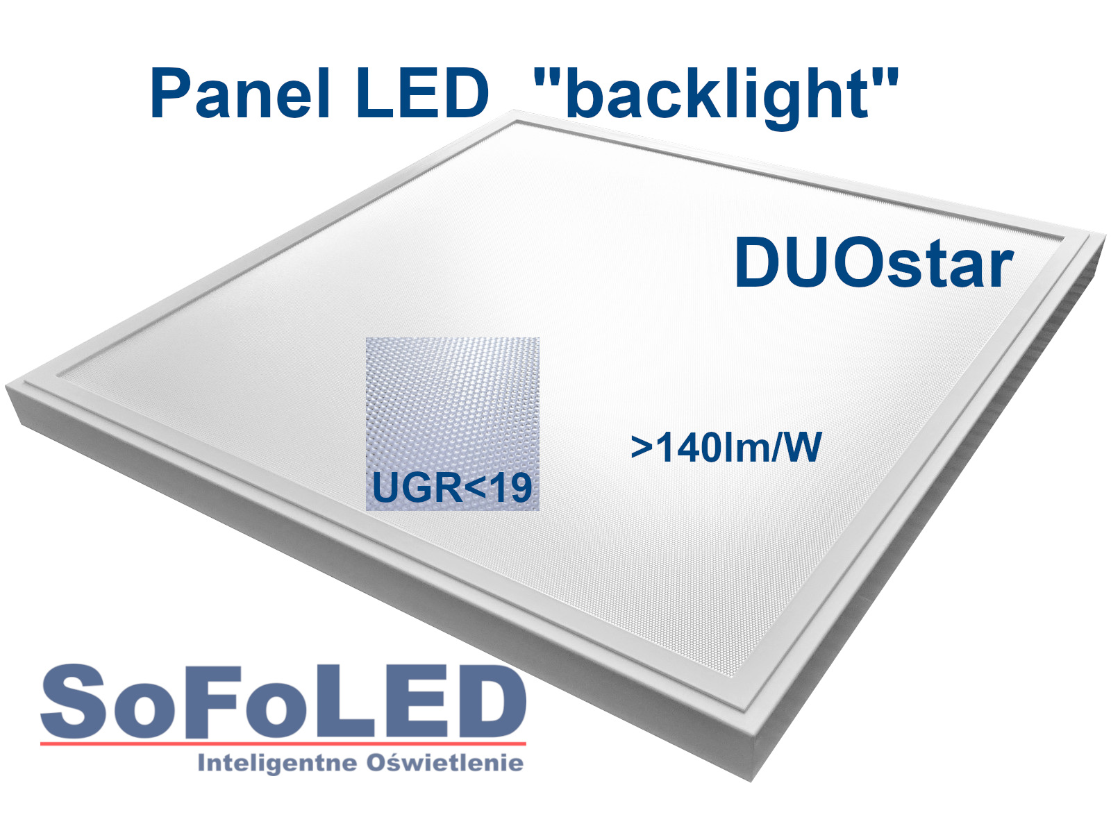 Panele LED DUOstar-NT natynk - MikroPRYZMA SoFoLED